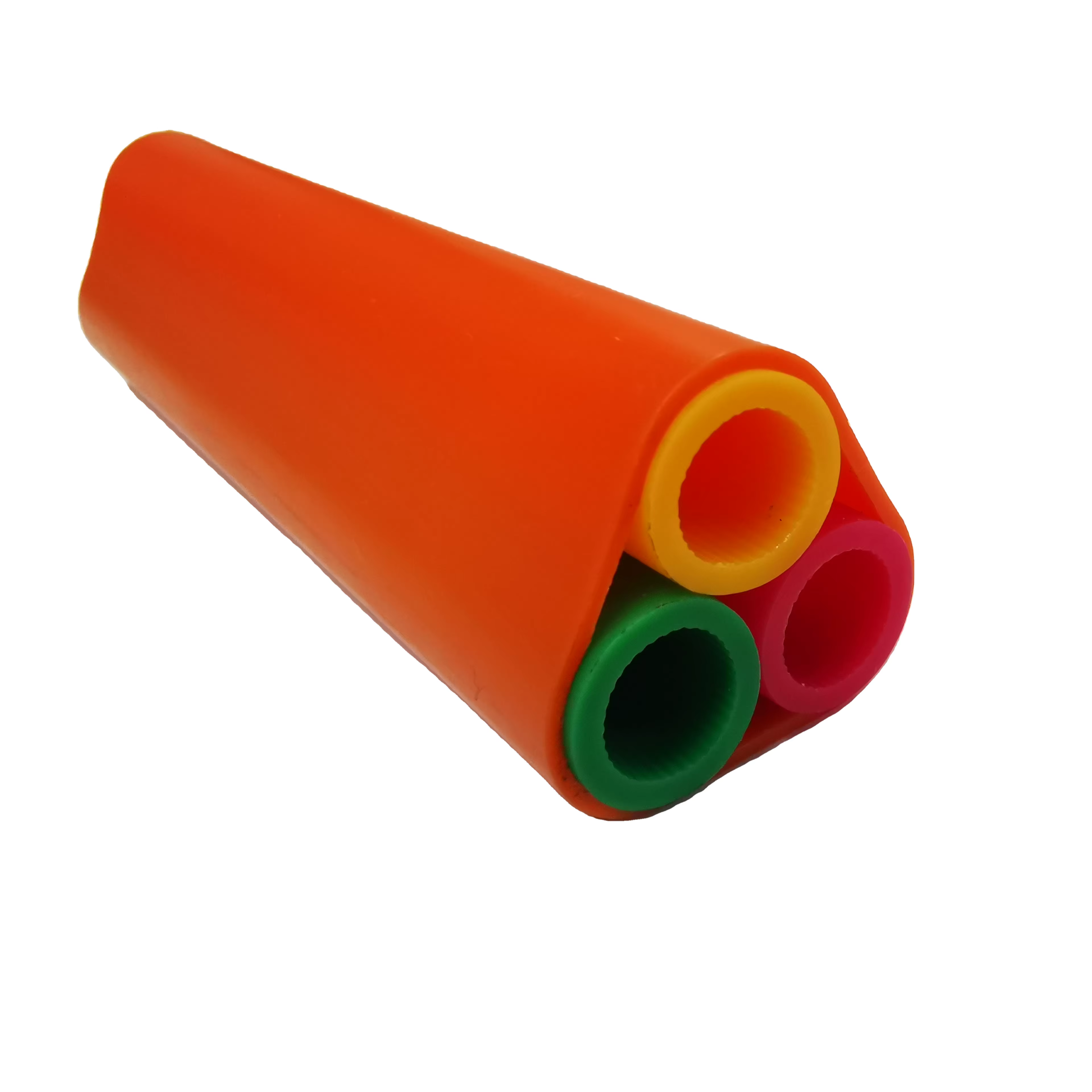 Accessoires de câble en fibre optique microtubule 3 voies 12/10mm Tube en HDPE Conduit Microduct 3 voies