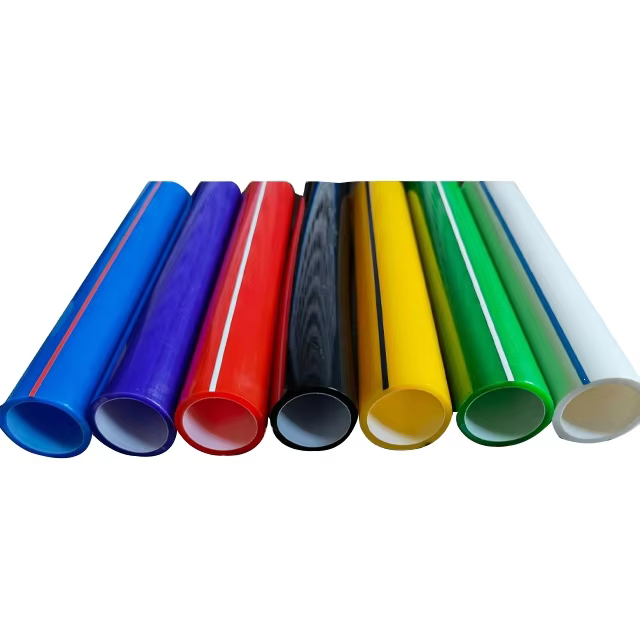 Haute Efficacité Tube HDPE PE pour Câble en Fibre Optique 40/33mm Tube de Communication HDPE spiral Cône en Silicium
