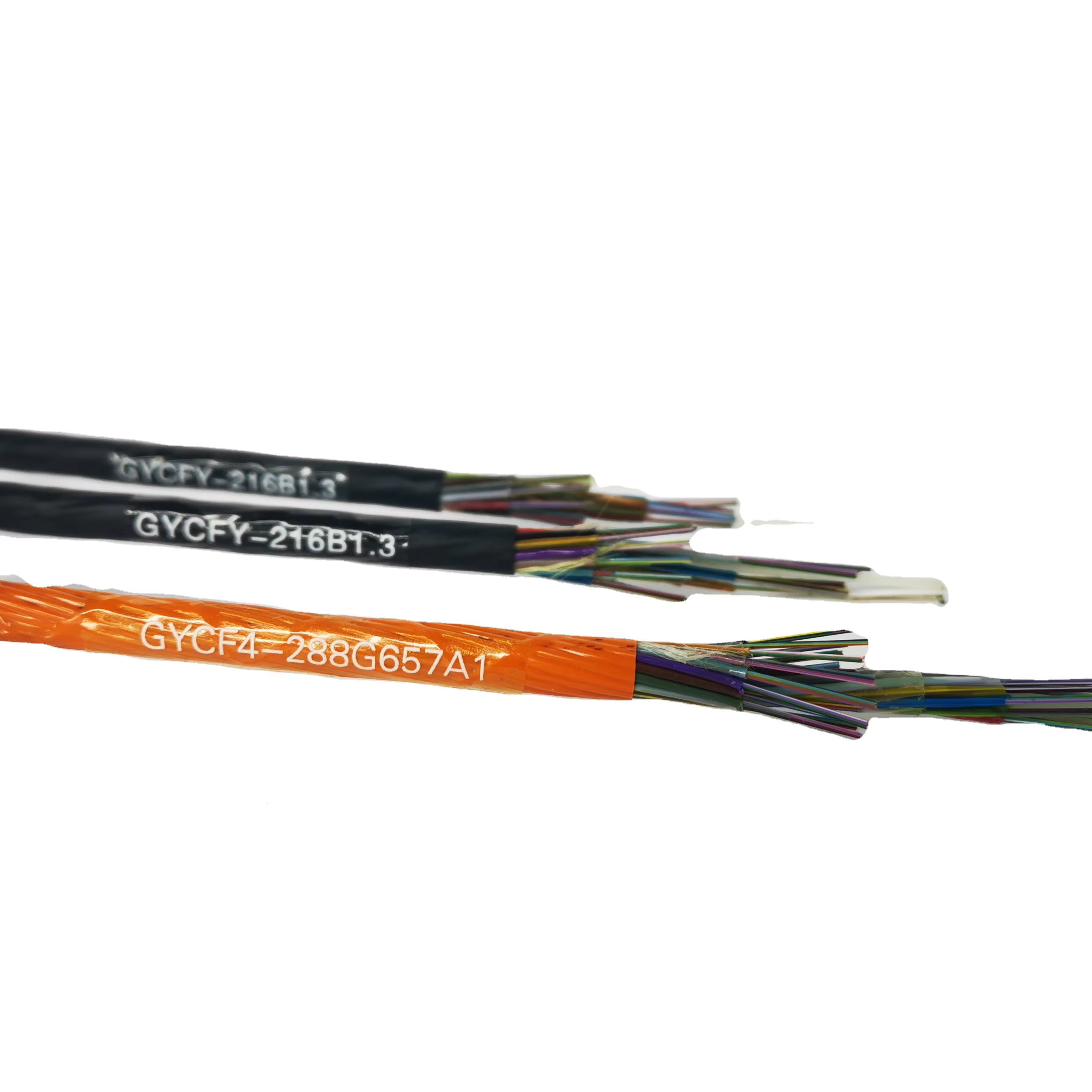 Câble optique FTTH GCYFTY en micro-duct extérieur Qitian en mode simple 4/6/8/12/24/48 cœurs pour câbles de communication