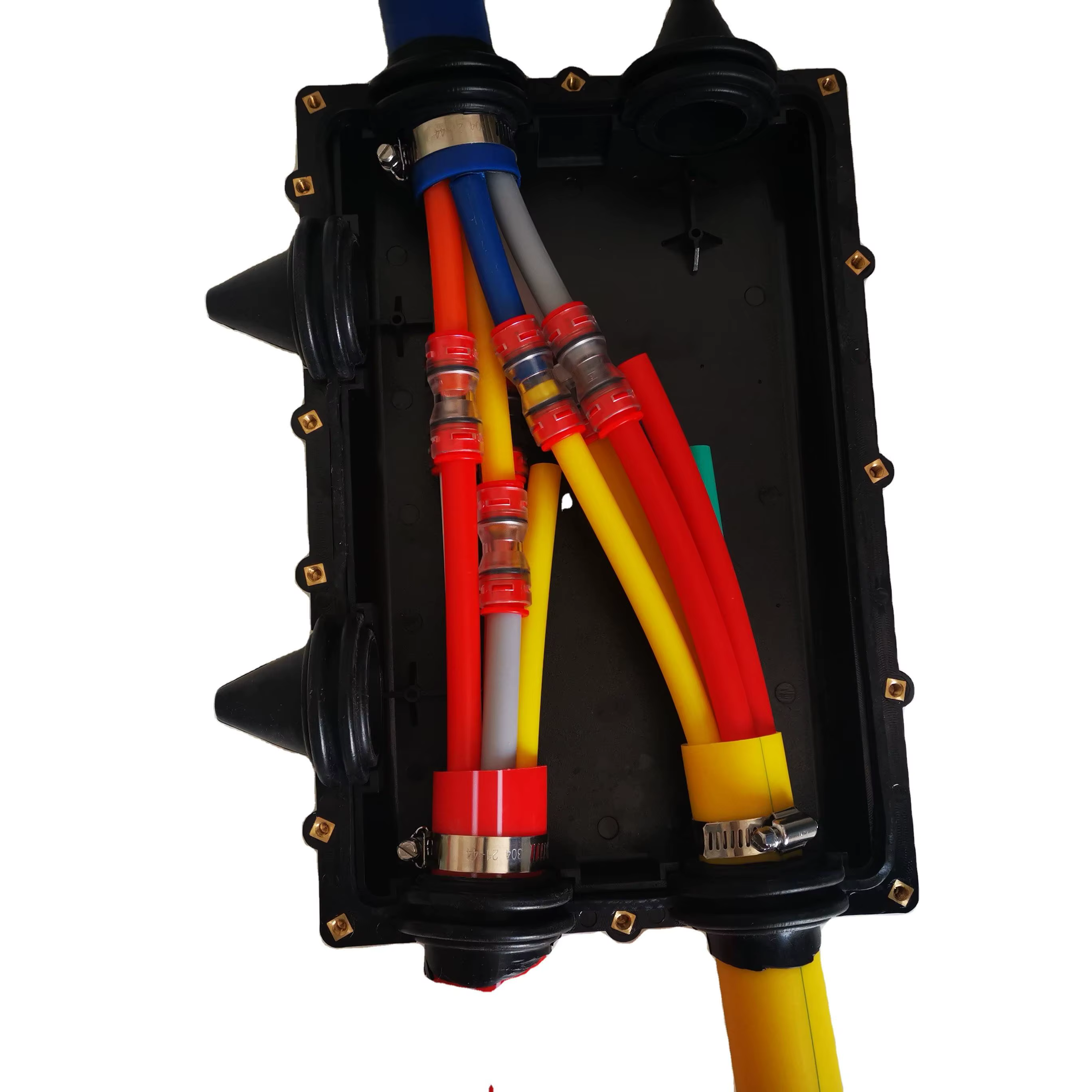 Fabricant chinois du tube micro-duct 6 ports de fermeture de distribution TDC pour le réseau fibré FTTH pour les conduites télécoms de 10 mm à 40 mm