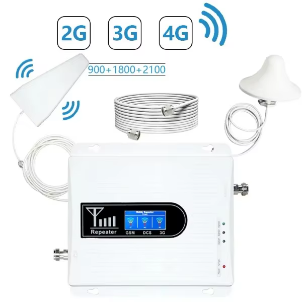 Universal Cellular Antenna Tri Band 900 1800 2100 GSM 2g/3g/4g Mobile Signal Booster/Amplifier/Extender details