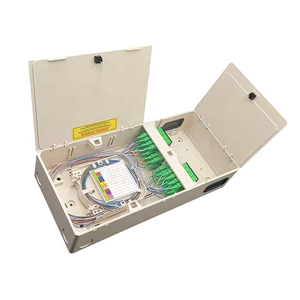 Boîte de distribution optique extérieure 32 fibres Boîte de répartiteur FTTH Boîte terminale optique Équipement de télécommunication FTTX