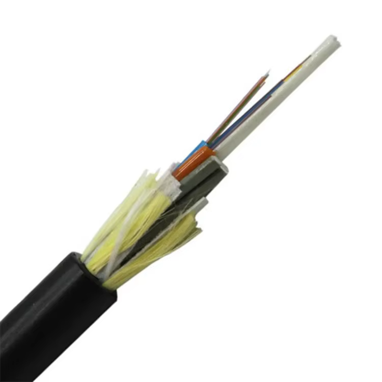 Innovation in Entertainment ADSS Fiber Cable for Flawless Streaming Services Double jacket 12 24 36 48 72 96 144 288 Core ADSS manufacture