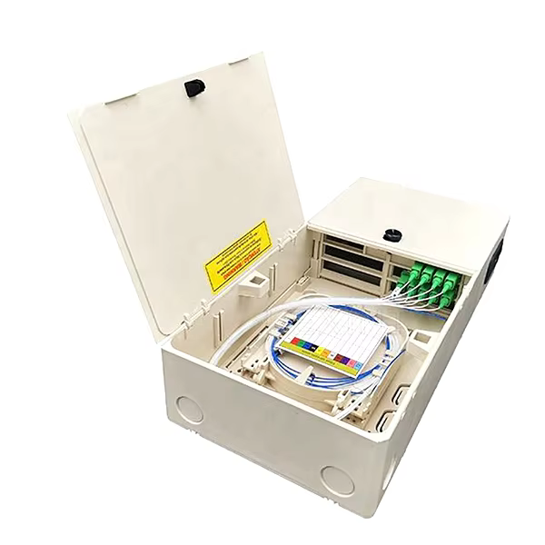 Outdoor 32 Core Fiber Optic Distribution Box FTTH Splitter Box Optical Terminal Box FTTX Telecommunication Equipment  supplier