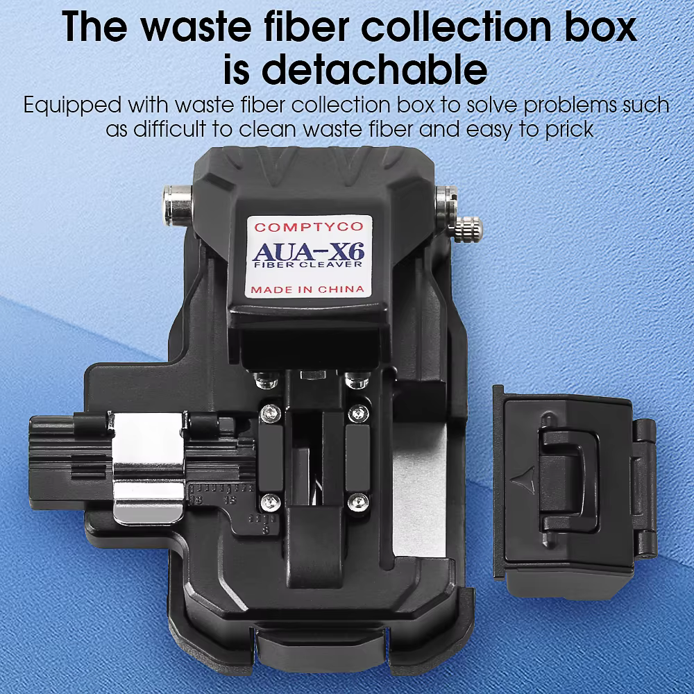 High-precision Cold Joint or Hot Melt Optical Fiber Cleaver machine with 24 Surface Blade Cutting Tool manufacture