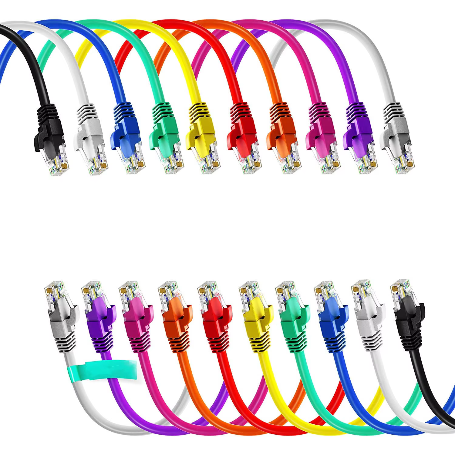 Câble Ethernet Cat5 à haute vitesse Étanche Basse latence Grande bande passante Utilisation intérieure CAT 5