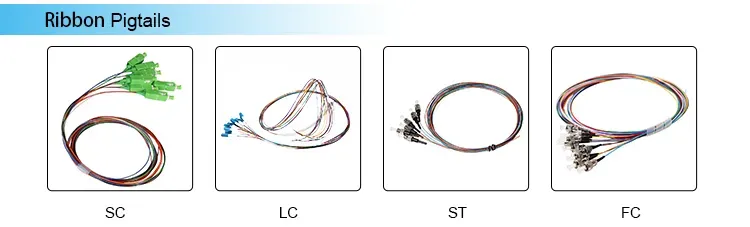 High Quality Single Mode LC UPC Fiber Optic Cable Splitter 2 Cores Bundle Patch Cord Pigtail Jumper SC APC lc fiber bundle manufacture