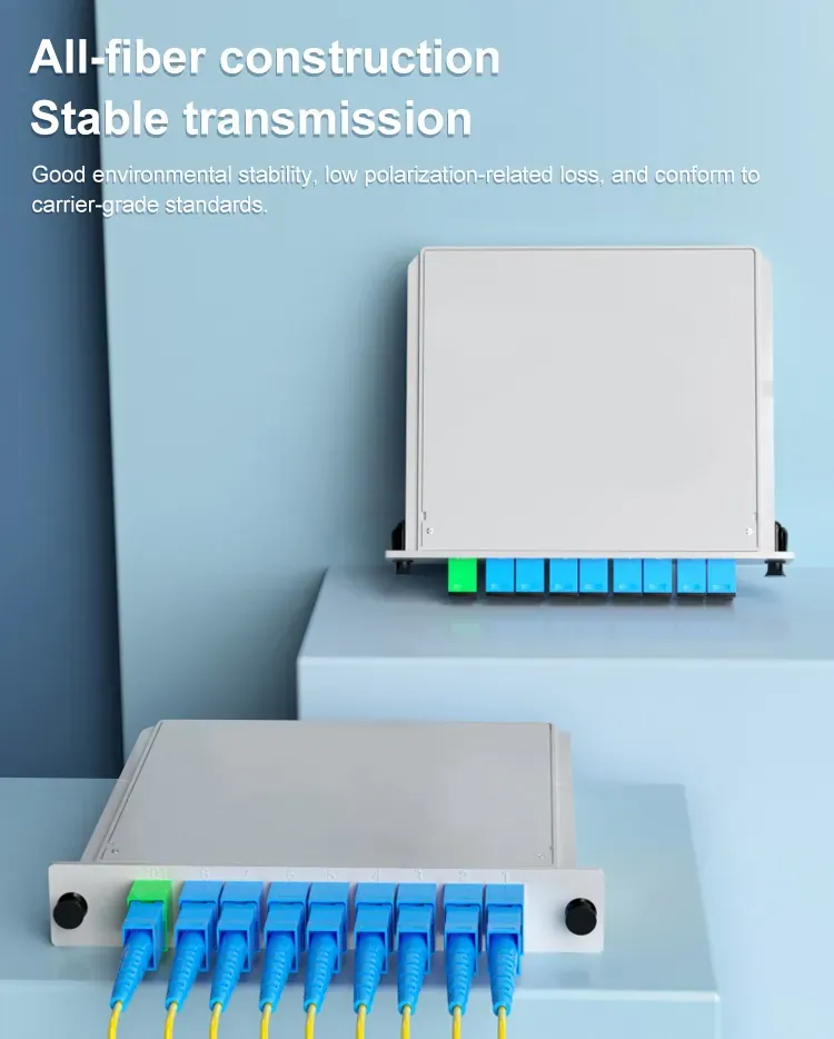 Compact Design 1X16 Optical PLC Mini Splitter Easy Installation Wide Compatibility Cost-Effective Excellent Performance Fiber supplier