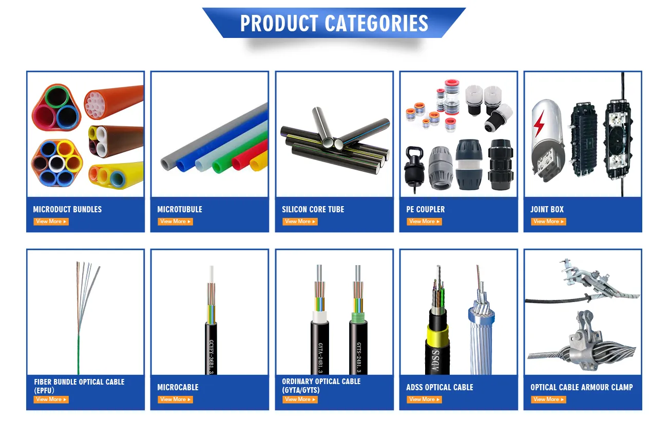 Dependable GYTC8S Single Mode Outdoor Fiber Optic Cable Providing Stable Signal Transmission Ensuring Data Protection Privacy supplier