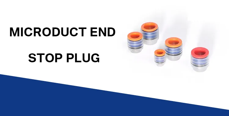 12mm HDPE Microduct End Plug Coupler Air Blown Micro Duct Optical Connector for Fiber Cable Direct Buried Application supplier