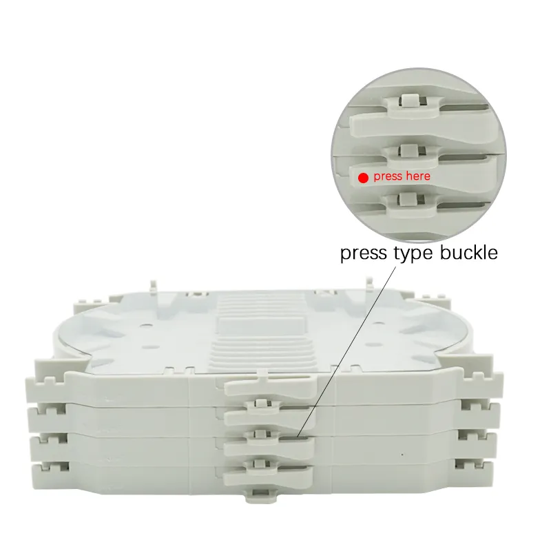 Professional Network Solutions High Density Fiber Optic Splicing Tray for Large Scale Network Connectivity supplier