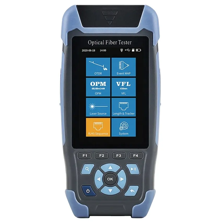 Advanced OTDR Fiber Optic Testing Instrument with 1310/1550nm FTTX Telecommunication Equipment OTDR Tester 1310 1550nm details