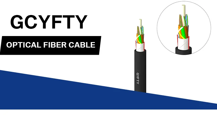 Ultra Low Latency 4 to 96 core Single mode Stranded Non metallic Air blowing Micro Tube Optical Cable GCYFY GCYFTY factory