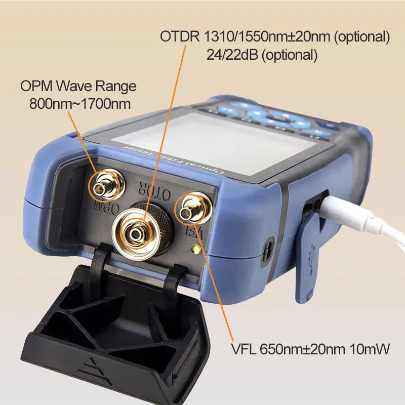 Advanced OTDR Fiber Optic Testing Instrument with 1310/1550nm FTTX Telecommunication Equipment OTDR Tester 1310 1550nm details