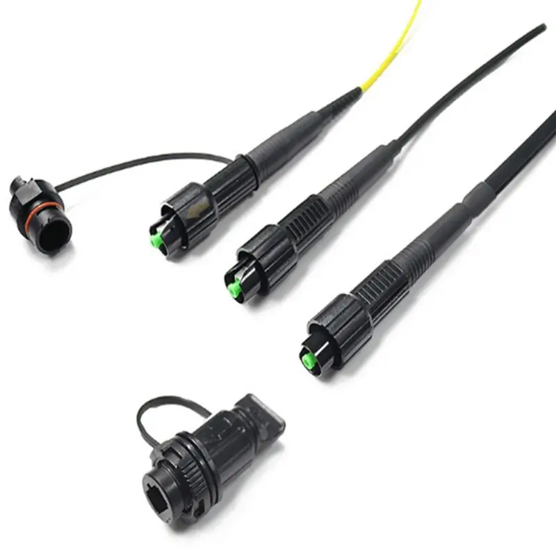 Simplex Outdoor G657A1 50m 100m 200m Fiber Drop Patch Cord Sc Upc to Sc Upc Kabel Ftth 100 Meter Communication Cables details