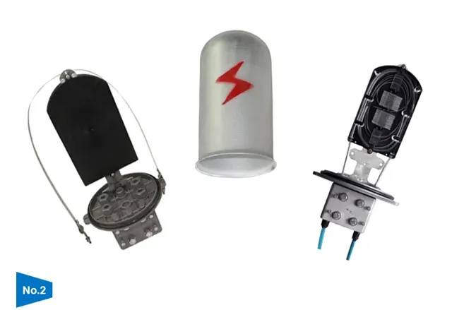 Dome Mini Fiber Optic Splice Closure Electrical Cable Accessories Fiber Optic Splice opgw Adss Connection Joint Box manufacture