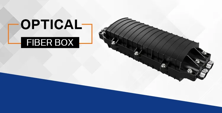 Manufacturer 48 96 Fibers Fiber Optic Splice Closure Of 4 6 Port Mechanical Sealing Horizontal Optical fiber Joint Box factory